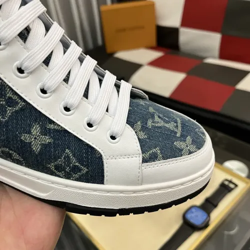 Cheap Louis Vuitton High Tops Shoes For Men #1399903 Replica Wholesale [$82.00 USD] [ITEM#1399903] on Replica Louis Vuitton High Tops Shoes
