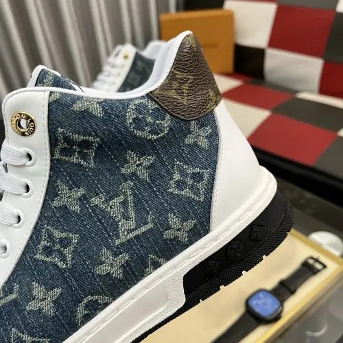 Cheap Louis Vuitton High Tops Shoes For Men #1399903 Replica Wholesale [$82.00 USD] [ITEM#1399903] on Replica Louis Vuitton High Tops Shoes
