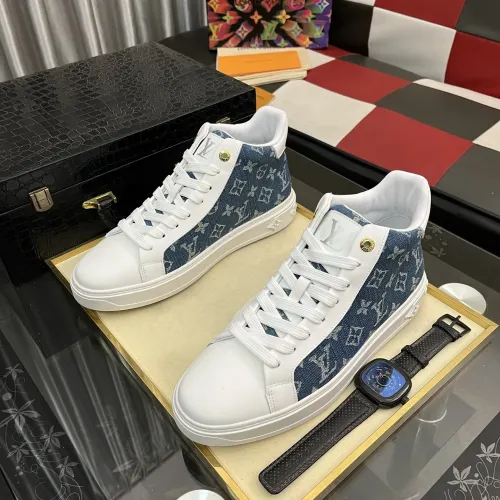 Cheap Louis Vuitton High Tops Shoes For Men #1399906 Replica Wholesale [$102.00 USD] [ITEM#1399906] on Replica Louis Vuitton High Tops Shoes