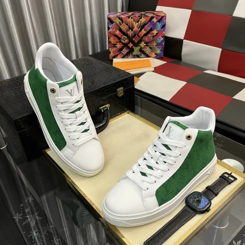 Cheap Louis Vuitton High Tops Shoes For Men #1399907 Replica Wholesale [$102.00 USD] [ITEM#1399907] on Replica Louis Vuitton High Tops Shoes