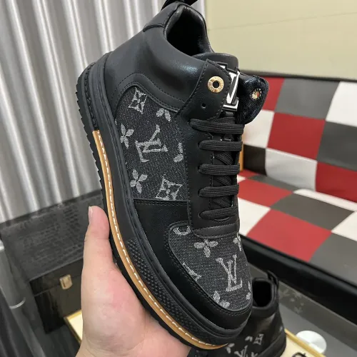 Cheap Louis Vuitton High Tops Shoes For Men #1399910 Replica Wholesale [$82.00 USD] [ITEM#1399910] on Replica Louis Vuitton High Tops Shoes
