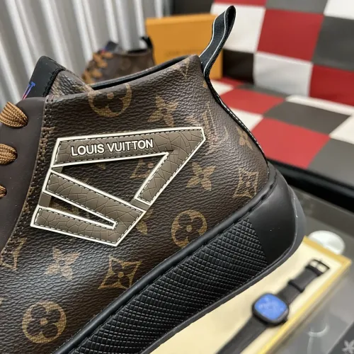Cheap Louis Vuitton High Tops Shoes For Men #1399915 Replica Wholesale [$85.00 USD] [ITEM#1399915] on Replica Louis Vuitton High Tops Shoes