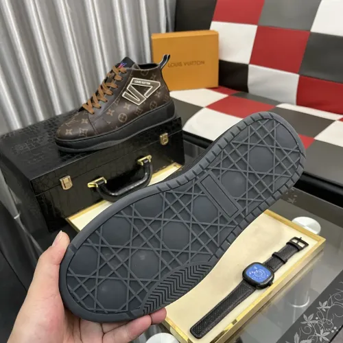 Cheap Louis Vuitton High Tops Shoes For Men #1399915 Replica Wholesale [$85.00 USD] [ITEM#1399915] on Replica Louis Vuitton High Tops Shoes
