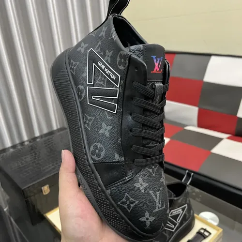 Cheap Louis Vuitton High Tops Shoes For Men #1399916 Replica Wholesale [$85.00 USD] [ITEM#1399916] on Replica Louis Vuitton High Tops Shoes