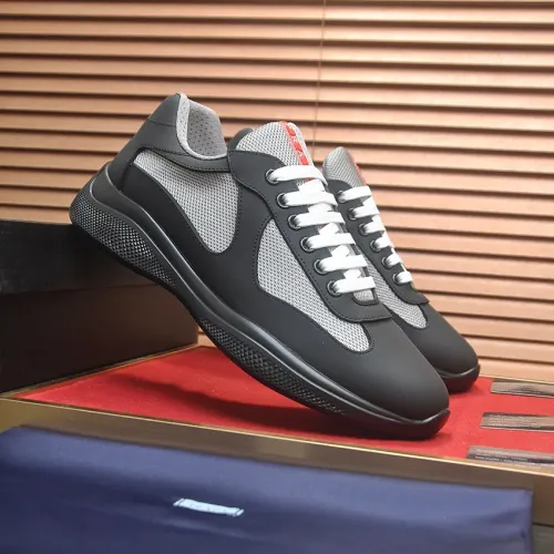 Cheap Prada Casual Shoes For Men #1399927 Replica Wholesale [$112.00 USD] [ITEM#1399927] on Replica Prada Casual Shoes