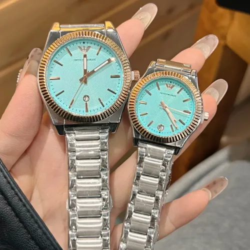 Armani Watches In Rose Gold For Unisex #1399945