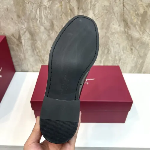 Cheap Salvatore Ferragamo Leather Shoes For Men #1399988 Replica Wholesale [$105.00 USD] [ITEM#1399988] on Replica Salvatore Ferragamo Leather Shoes