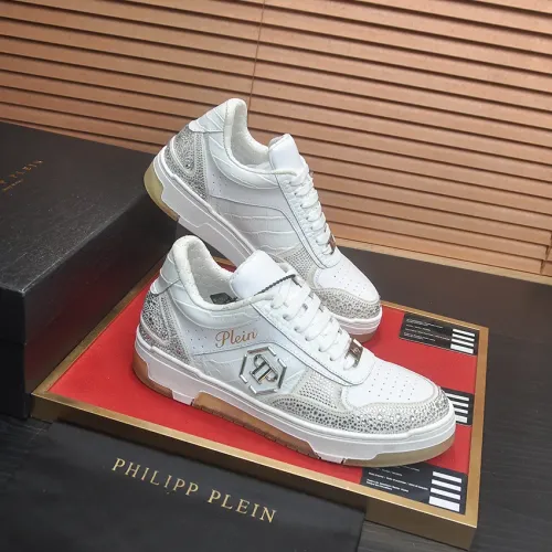 Cheap Philipp Plein PP Casual Shoes For Men #1399992 Replica Wholesale [$122.00 USD] [ITEM#1399992] on Replica Philipp Plein PP Casual Shoes