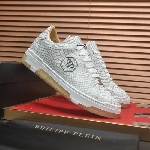 Cheap Philipp Plein PP Casual Shoes For Men #1399995 Replica Wholesale [$122.00 USD] [ITEM#1399995] on Replica Philipp Plein PP Casual Shoes
