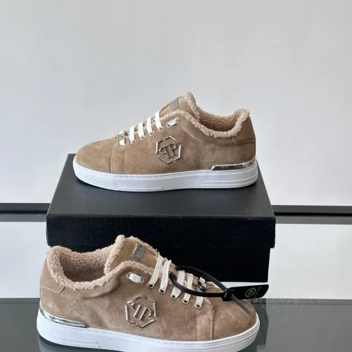 Cheap Philipp Plein PP Casual Shoes For Men #1400001 Replica Wholesale [$115.00 USD] [ITEM#1400001] on Replica Philipp Plein PP Casual Shoes