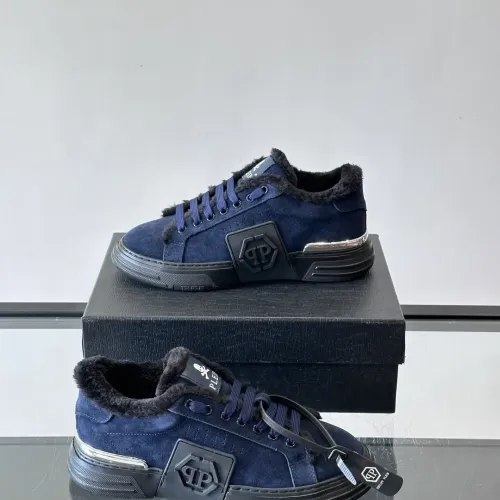 Cheap Philipp Plein PP Casual Shoes For Men #1400003 Replica Wholesale [$122.00 USD] [ITEM#1400003] on Replica Philipp Plein PP Casual Shoes