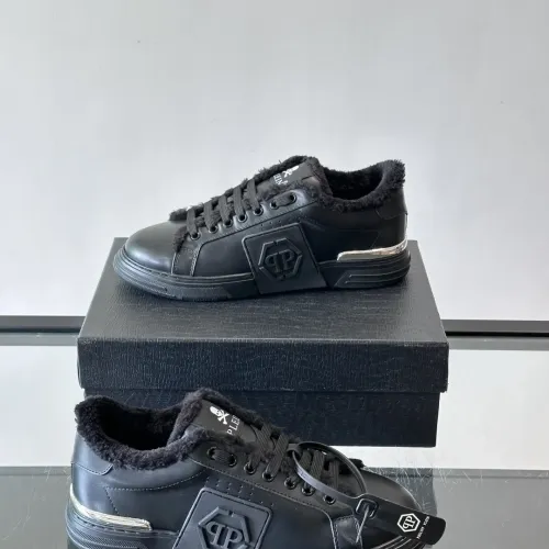 Cheap Philipp Plein PP Casual Shoes For Men #1400004 Replica Wholesale [$122.00 USD] [ITEM#1400004] on Replica Philipp Plein PP Casual Shoes