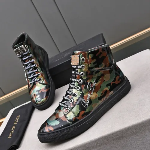 Philipp Plein PP High Tops Shoes For Men #1400019