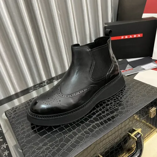 Cheap Prada Boots For Men #1400054 Replica Wholesale [$122.00 USD] [ITEM#1400054] on Replica Prada Boots