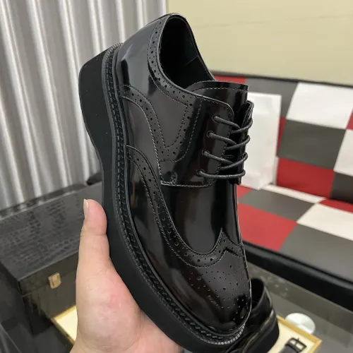 Cheap Prada Leather Shoes For Men #1400056 Replica Wholesale [$115.00 USD] [ITEM#1400056] on Replica Prada Leather Shoes