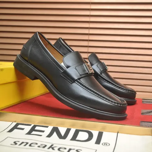 Cheap Fendi Leather Shoes For Men #1400059 Replica Wholesale [$98.00 USD] [ITEM#1400059] on Replica Fendi Leather Shoes