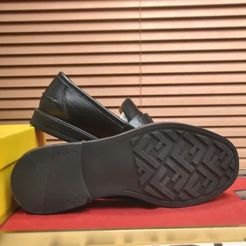 Cheap Fendi Leather Shoes For Men #1400059 Replica Wholesale [$98.00 USD] [ITEM#1400059] on Replica Fendi Leather Shoes