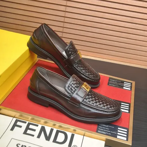 Cheap Fendi Leather Shoes For Men #1400060 Replica Wholesale [$98.00 USD] [ITEM#1400060] on Replica Fendi Leather Shoes