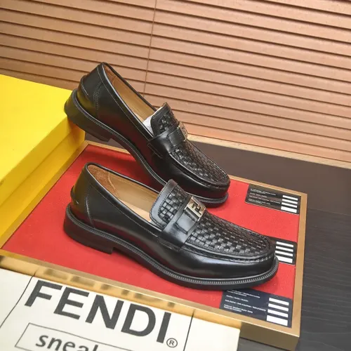 Cheap Fendi Leather Shoes For Men #1400061 Replica Wholesale [$98.00 USD] [ITEM#1400061] on Replica Fendi Leather Shoes