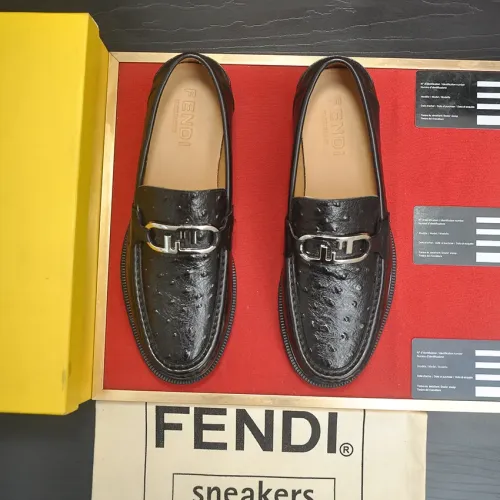 Cheap Fendi Leather Shoes For Men #1400062 Replica Wholesale [$98.00 USD] [ITEM#1400062] on Replica Fendi Leather Shoes