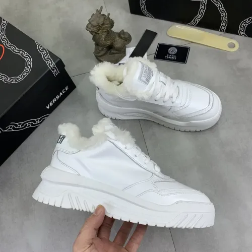 Cheap Versace Casual Shoes For Men #1400065 Replica Wholesale [$115.00 USD] [ITEM#1400065] on Replica Versace Casual Shoes