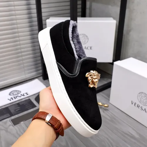 Cheap Versace Casual Shoes For Men #1400067 Replica Wholesale [$68.00 USD] [ITEM#1400067] on Replica Versace Casual Shoes