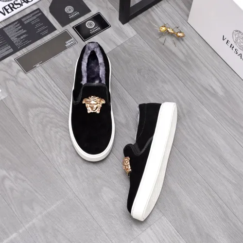 Cheap Versace Casual Shoes For Men #1400067 Replica Wholesale [$68.00 USD] [ITEM#1400067] on Replica Versace Casual Shoes
