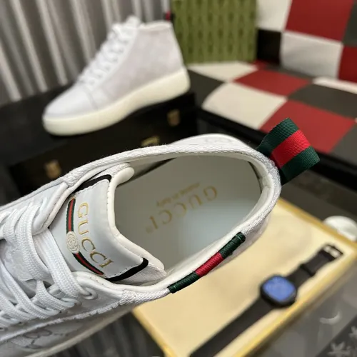 Cheap Gucci High Tops Shoes For Men #1400085 Replica Wholesale [$85.00 USD] [ITEM#1400085] on Replica Gucci High Tops Shoes