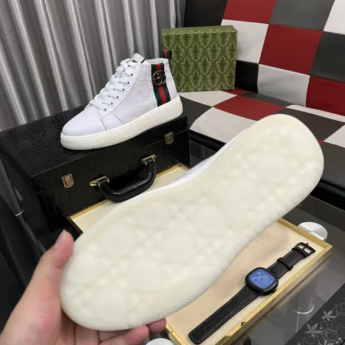 Cheap Gucci High Tops Shoes For Men #1400085 Replica Wholesale [$85.00 USD] [ITEM#1400085] on Replica Gucci High Tops Shoes