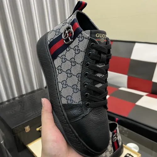 Cheap Gucci High Tops Shoes For Men #1400087 Replica Wholesale [$85.00 USD] [ITEM#1400087] on Replica Gucci High Tops Shoes