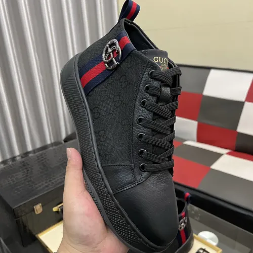 Cheap Gucci High Tops Shoes For Men #1400088 Replica Wholesale [$85.00 USD] [ITEM#1400088] on Replica Gucci High Tops Shoes