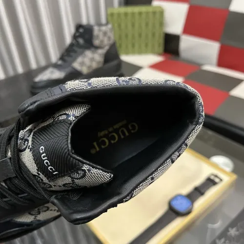 Cheap Gucci High Tops Shoes For Men #1400090 Replica Wholesale [$85.00 USD] [ITEM#1400090] on Replica Gucci High Tops Shoes