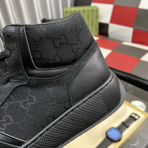 Cheap Gucci High Tops Shoes For Men #1400091 Replica Wholesale [$85.00 USD] [ITEM#1400091] on Replica Gucci High Tops Shoes