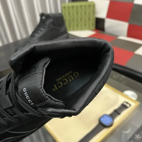 Cheap Gucci High Tops Shoes For Men #1400091 Replica Wholesale [$85.00 USD] [ITEM#1400091] on Replica Gucci High Tops Shoes
