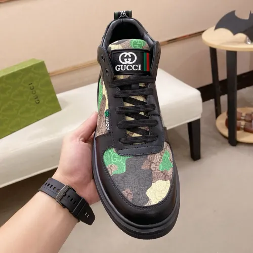 Cheap Gucci High Tops Shoes For Men #1400095 Replica Wholesale [$82.00 USD] [ITEM#1400095] on Replica Gucci High Tops Shoes