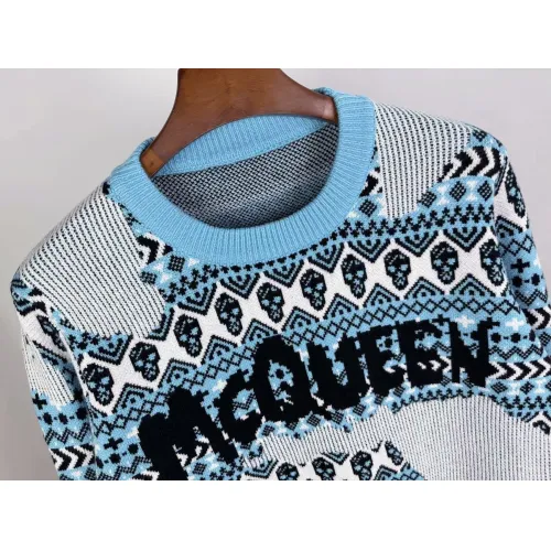 Cheap Alexander McQueen Sweaters Long Sleeved For Unisex #1400098 Replica Wholesale [$48.00 USD] [ITEM#1400098] on Replica Alexander McQueen Sweaters