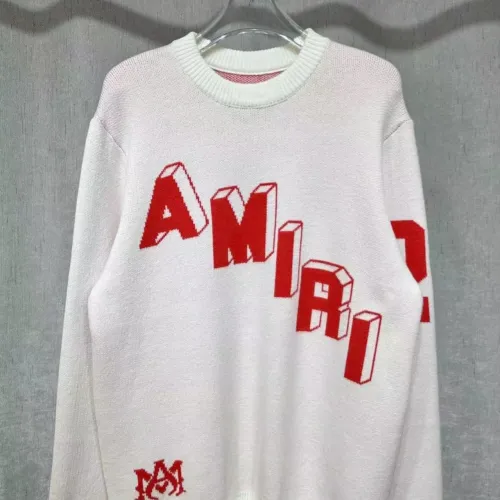 Cheap Amiri Sweaters Long Sleeved For Unisex #1400107 Replica Wholesale [$48.00 USD] [ITEM#1400107] on Replica Amiri Sweaters