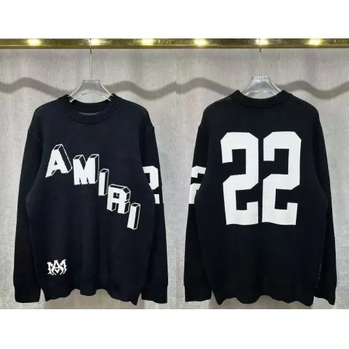 Amiri Sweaters Long Sleeved For Unisex #1400108