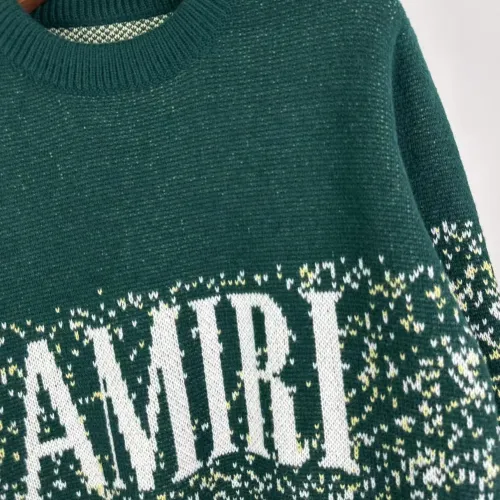 Cheap Amiri Sweaters Long Sleeved For Unisex #1400110 Replica Wholesale [$48.00 USD] [ITEM#1400110] on Replica Amiri Sweaters