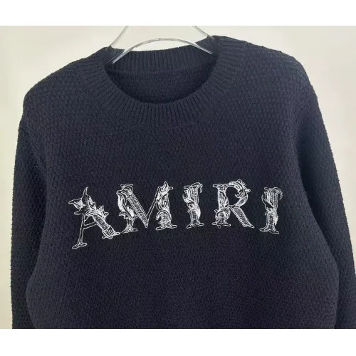 Cheap Amiri Sweaters Long Sleeved For Unisex #1400113 Replica Wholesale [$48.00 USD] [ITEM#1400113] on Replica Amiri Sweaters