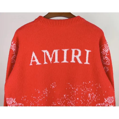 Cheap Amiri Sweaters Long Sleeved For Unisex #1400130 Replica Wholesale [$48.00 USD] [ITEM#1400130] on Replica Amiri Sweaters