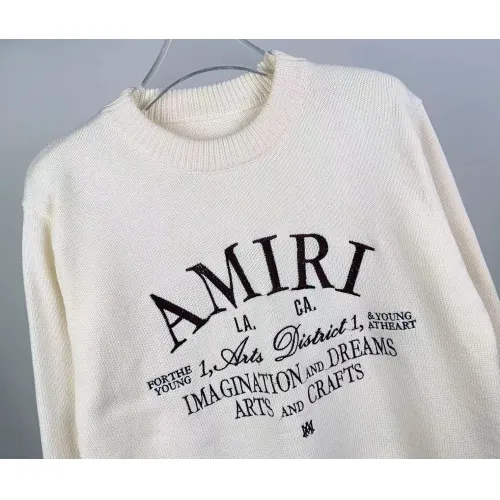 Cheap Amiri Sweaters Long Sleeved For Unisex #1400135 Replica Wholesale [$48.00 USD] [ITEM#1400135] on Replica Amiri Sweaters