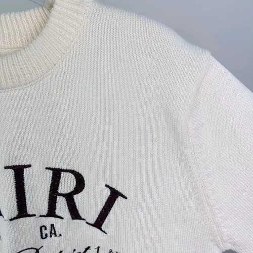 Cheap Amiri Sweaters Long Sleeved For Unisex #1400135 Replica Wholesale [$48.00 USD] [ITEM#1400135] on Replica Amiri Sweaters