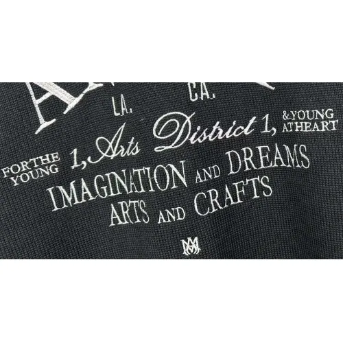 Cheap Amiri Sweaters Long Sleeved For Unisex #1400139 Replica Wholesale [$48.00 USD] [ITEM#1400139] on Replica Amiri Sweaters