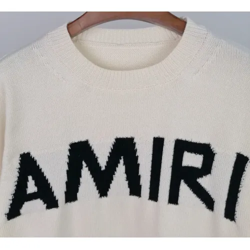 Cheap Amiri Sweaters Long Sleeved For Unisex #1400144 Replica Wholesale [$48.00 USD] [ITEM#1400144] on Replica Amiri Sweaters