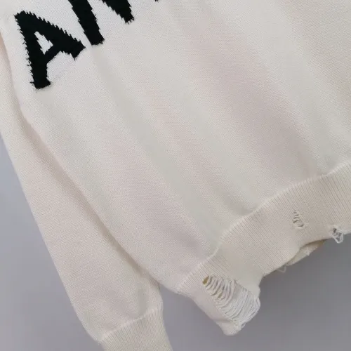 Cheap Amiri Sweaters Long Sleeved For Unisex #1400144 Replica Wholesale [$48.00 USD] [ITEM#1400144] on Replica Amiri Sweaters