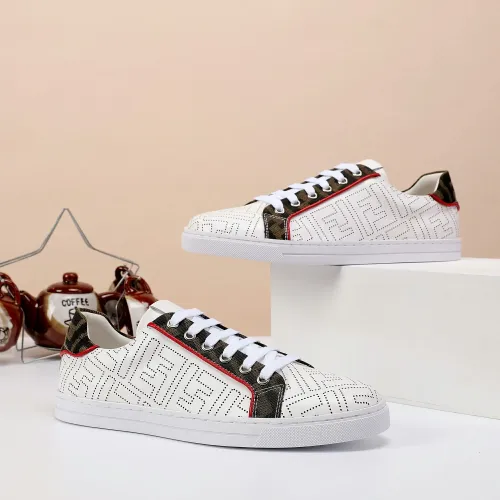 Cheap Fendi Casual Shoes For Men #1400166 Replica Wholesale [$72.00 USD] [ITEM#1400166] on Replica Fendi Casual Shoes
