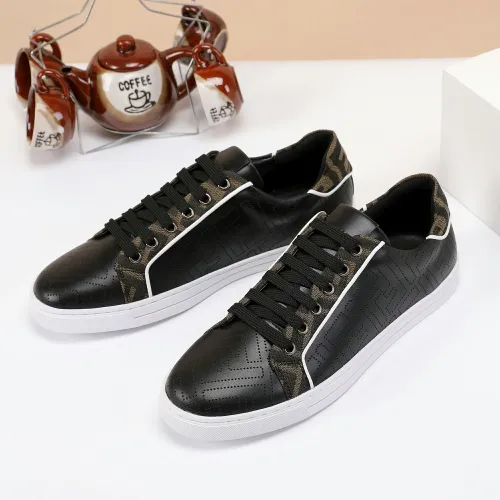 Cheap Fendi Casual Shoes For Men #1400168 Replica Wholesale [$72.00 USD] [ITEM#1400168] on Replica Fendi Casual Shoes