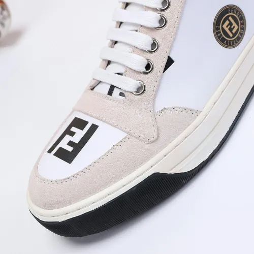 Cheap Fendi High Tops Casual Shoes For Men #1400170 Replica Wholesale [$80.00 USD] [ITEM#1400170] on Replica Fendi High Tops Casual Shoes