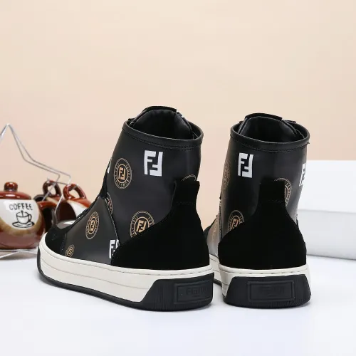 Cheap Fendi High Tops Casual Shoes For Men #1400172 Replica Wholesale [$80.00 USD] [ITEM#1400172] on Replica Fendi High Tops Casual Shoes